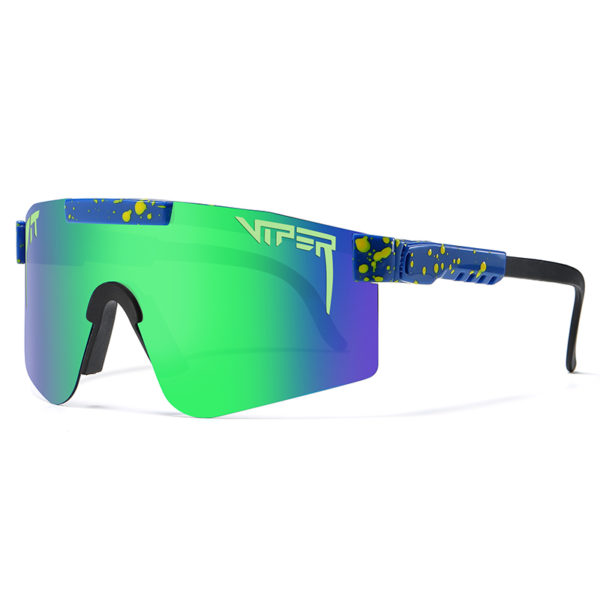 Lunettes de soleil polarisées de cyclisme UV400, sport d'extérieur, mode vélo, lunettes vtt avec étui – Image 4