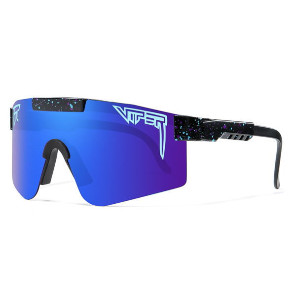 Lunettes de soleil polarisées de cyclisme UV400, sport d'extérieur, mode vélo, lunettes vtt avec étui – Image 5