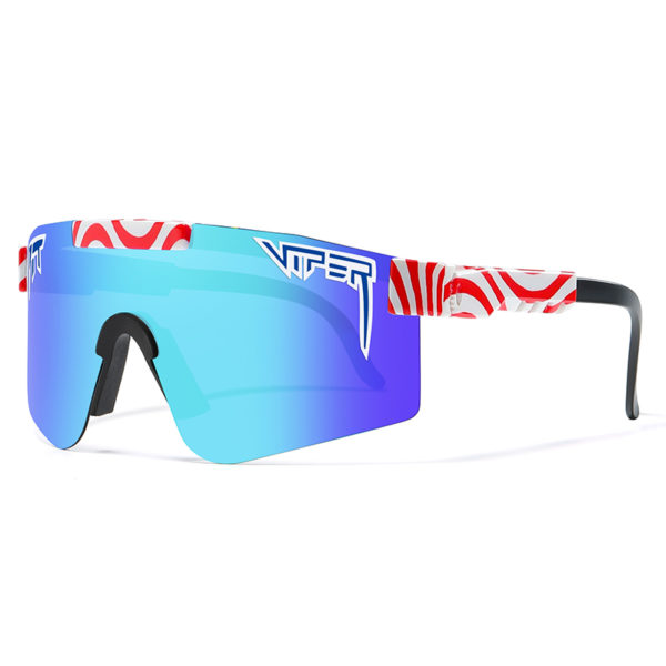 Lunettes de soleil polarisées de cyclisme UV400, sport d'extérieur, mode vélo, lunettes vtt avec étui – Image 6