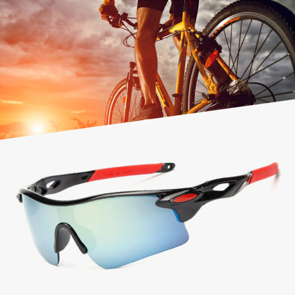 Lunettes de soleil pour hommes et femmes cyclisme en plein air lunettes de sport coupe vent 2