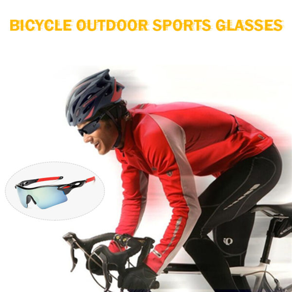 Lunettes de soleil pour hommes et femmes cyclisme en plein air lunettes de sport coupe vent 4