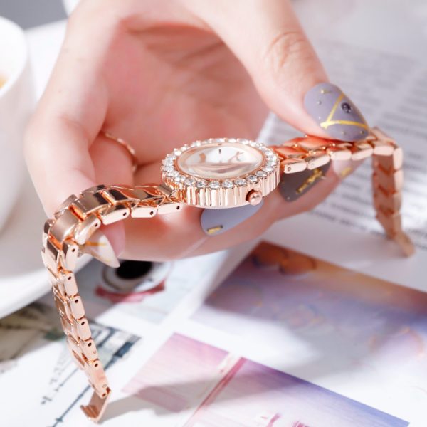 Lvpai ensemble de montres Quartz pour femmes 6 pi ces montre bracelet de luxe couleur or 5