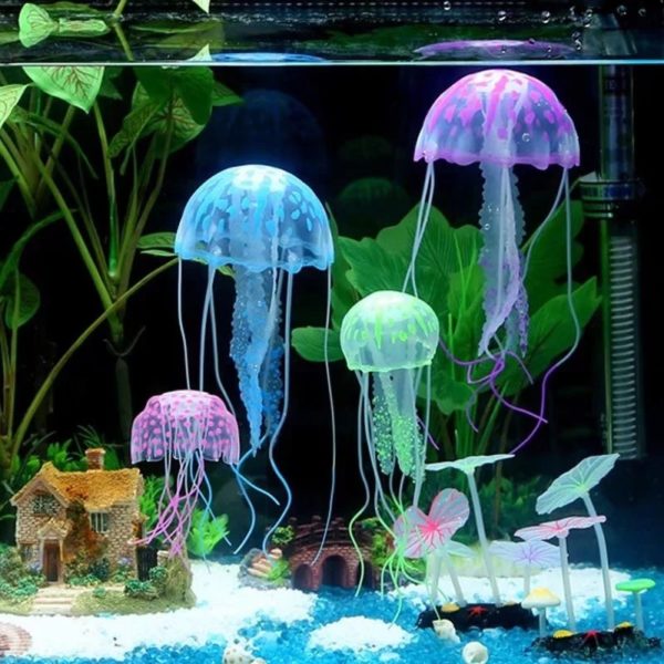 M duses artificielles phosphorescentes d coration d aquarium plante sous Marine Marine ornement de paysage aquatique 1