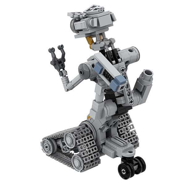 MOC film Astros Robot johnyed 5 blocs de construction ensemble de robots motionnels militaires court Circuit 5