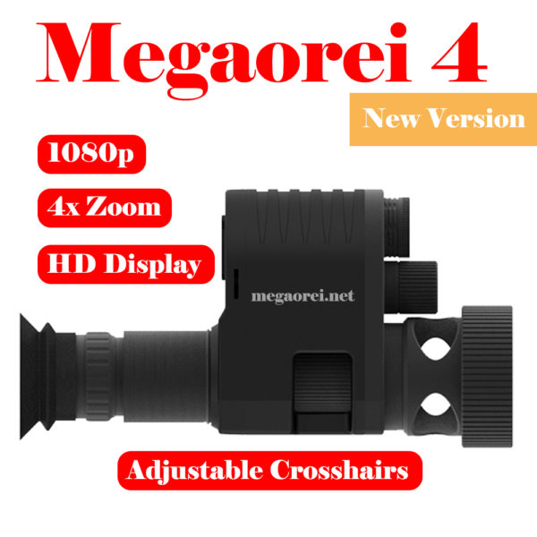 Megaorei cam ra de chasse HD 1080p 4 Vision nocturne cam scope Portable port e arri