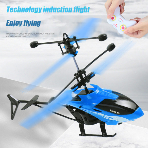 Mini Drone t l command h licopt re volant Induction infrarouge jouets pour enfants avion LED 3
