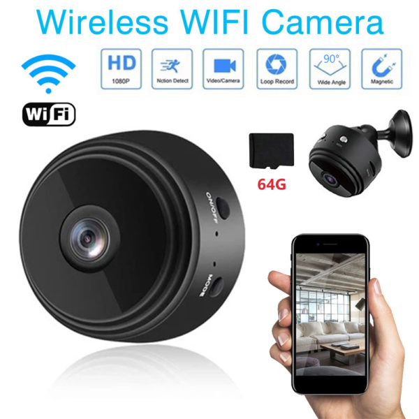 Mini cam ra de Surveillance A9 IP Wifi HD 1080P dispositif de s curit domestique sans