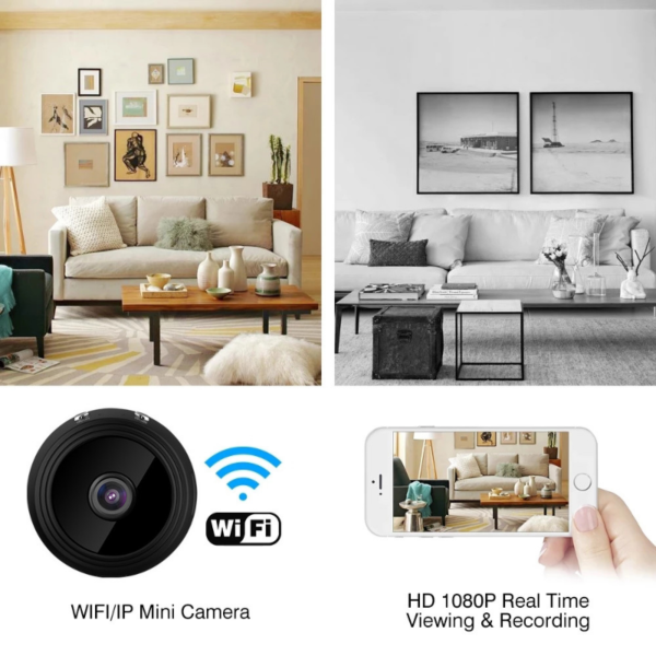 Mini cam ra de Surveillance IP Wifi A9 dispositif de s curit domestique intelligent sans fil 1
