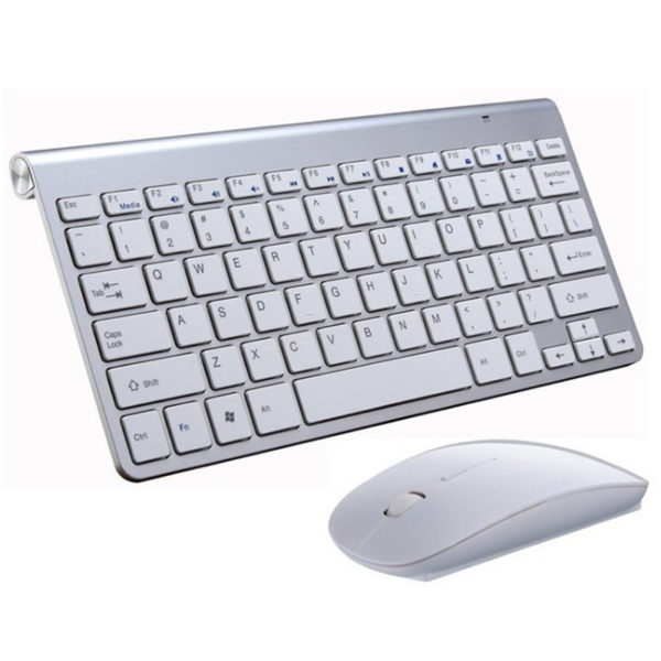Mini ensemble clavier et souris sans fil 2 4G pour ordinateur portable et Mac version cor 1