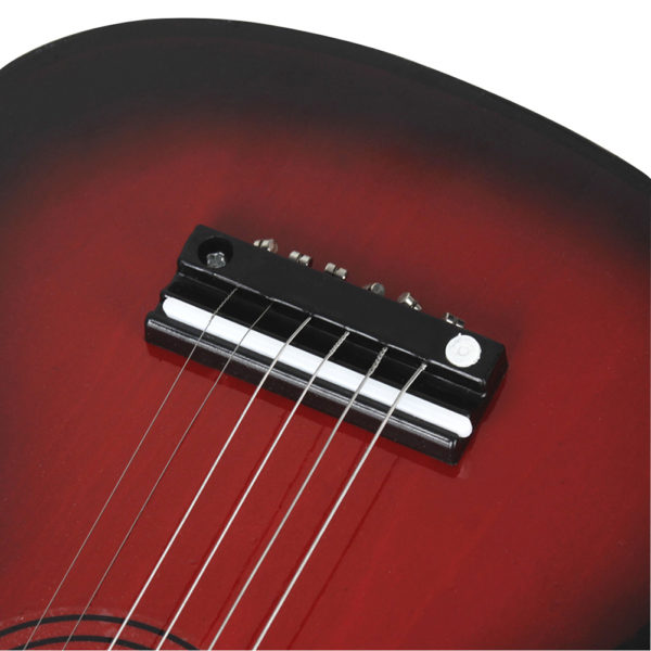 Mini guitare Ukulele Portable 21 pouces 6 cordes Instrument de musique cadeau pour enfants fournitures d 2