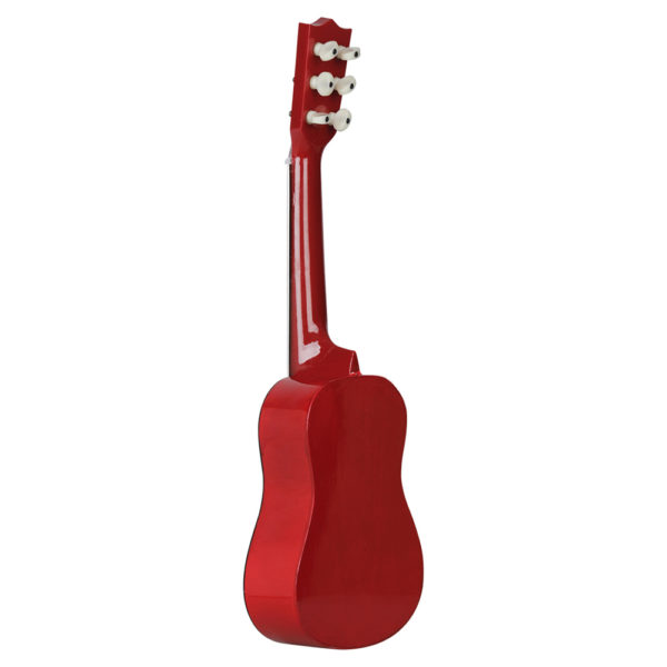 Mini guitare Ukulele Portable 21 pouces 6 cordes Instrument de musique cadeau pour enfants fournitures d 3