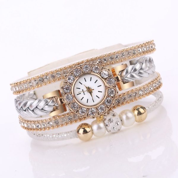 Montres de luxe en cuir dor pour femmes bijoux cr atifs d contract Bracelet horloge cadeau 1