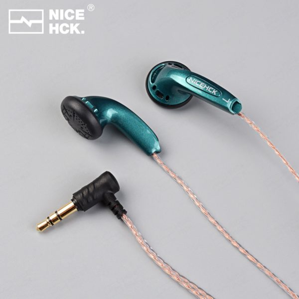 NiceHCK couteurs filaire YD30 avec Microphone HD dynamique oreillettes avec Surface vernis UV hi fi musique 3
