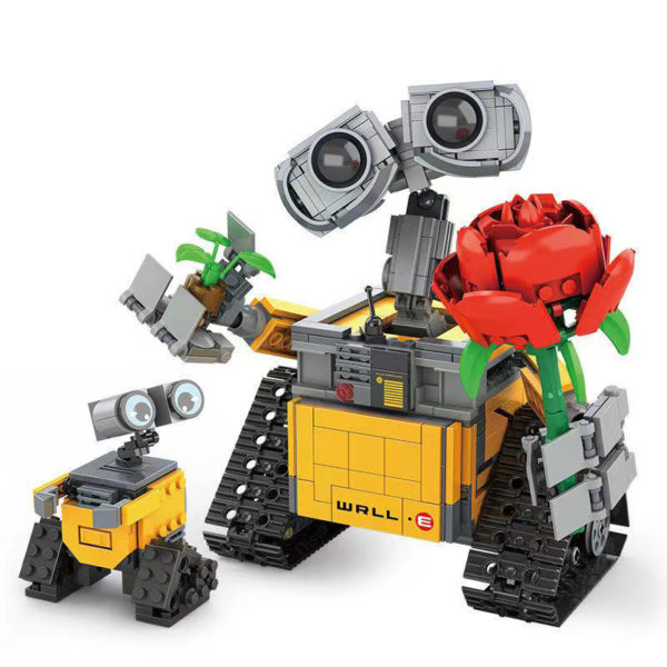 Nouveau 687 pièces Disney WALL E high-tech APP motorisé RC Robot fonctions figurines blocs de construction techniques pour enfants jouets cadeau – Image 3