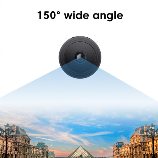 Olaf – Mini caméra de Surveillance A9 IP WiFi HD 1080P, dispositif de sécurité domestique sans fil, avec Vision nocturne intelligente – Image 4