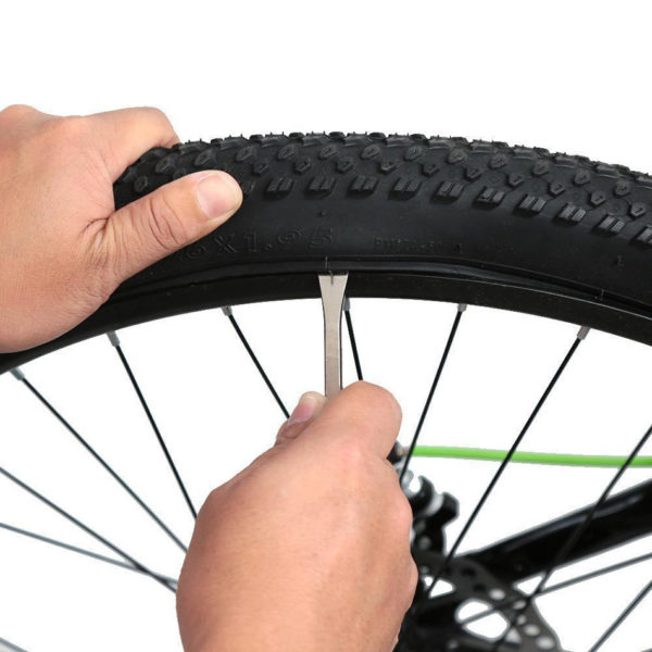 Ouvre pneu en acier inoxydable outil de d montage de Tube de pneu de bicyclette barre 2