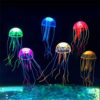 Paysage aquatique lumineux artificiel pour Aquarium, natation artificielle, méduse, ornement lumineux pour Aquarium, plante sous-marine