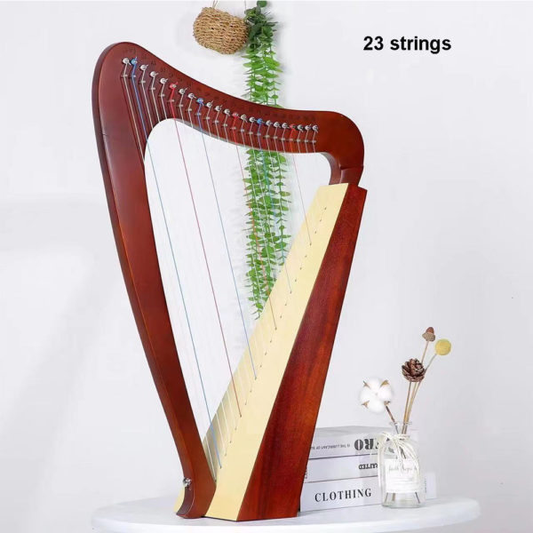 Piano harpe Lyre 23 cordes de haute qualit Instrument de musique Portable 19 cordes demi cl 3