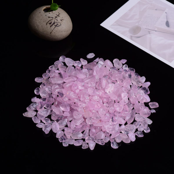 Pierre de guérison colorée en cristal naturel, minéraux de minerai de Quartz, échantillon de Quartz pour Aquarium, décoration de maison – Image 2