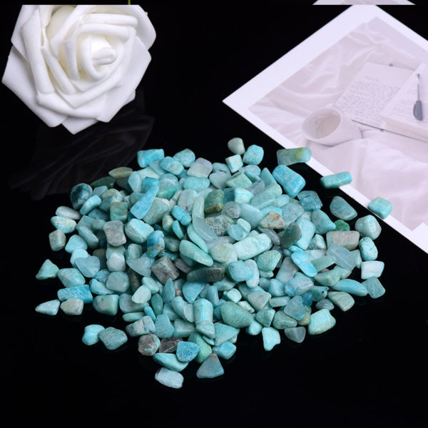 Pierre de guérison colorée en cristal naturel, minéraux de minerai de Quartz, échantillon de Quartz pour Aquarium, décoration de maison – Image 4