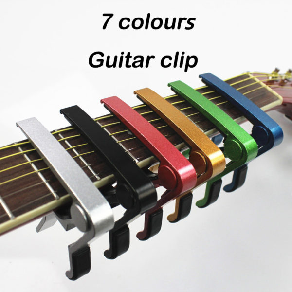Pince de Transpose pour guitare acoustique ukul l accessoires d instruments de musique Gadget multicolore Portable