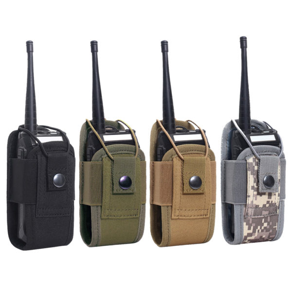 Pochette tactique Molle pour walkie talkie Radio 1000D porte sac de taille tui pour Interphone Portable