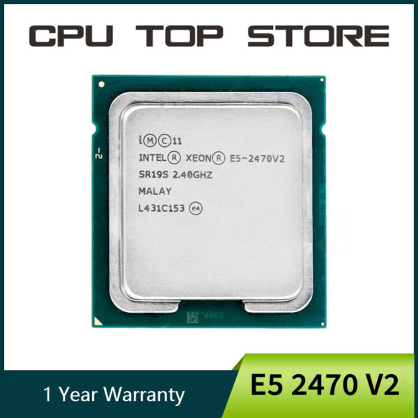 Processeur Intel Xeon E5 2470V2 E5 2470 V2 2 4GHz 10 c urs 20 threads 25