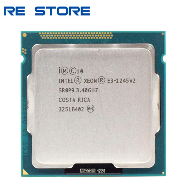 Processeur intel Xeon E3 1245 V2 Quad Core 3 4GHz LGA 1155 8MB SR0P9 d occasion 1