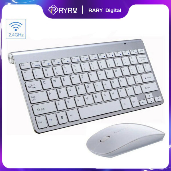 RYRA ensemble Mini clavier et souris multim dia sans fil 2 4G pour PC Notebook ordinateur