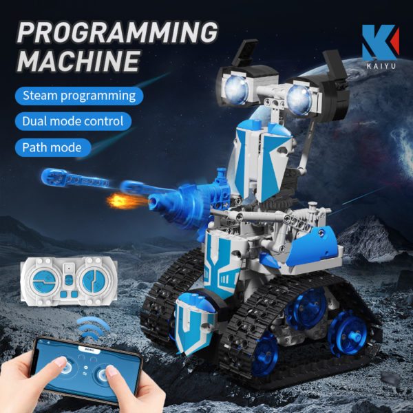 Robot Intelligent K96152 technique application t l commande briques blocs de construction programmation jouets pour enfants 5