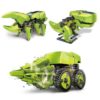 Robot à énergie solaire 3 en 1, jouet pour enfants, dinosaure, insecte, perceuse, déformation du panneau d'alimentation