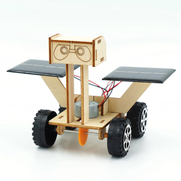 Robot solaire Moon Mars Rover petit mat riel de Production fait la main jouet pour tudiant 2