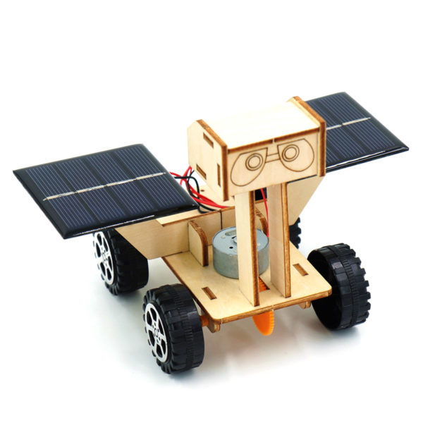 Robot solaire Moon Mars Rover petit mat riel de Production fait la main jouet pour tudiant 3