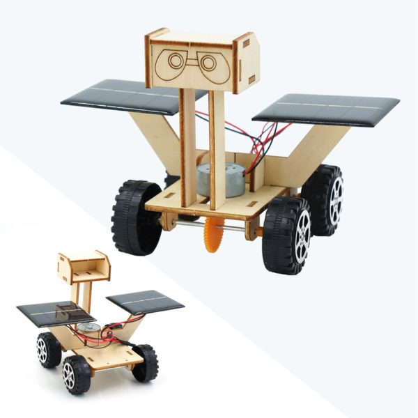 Robot solaire Moon Mars Rover petit mat riel de Production fait la main jouet pour tudiant 5