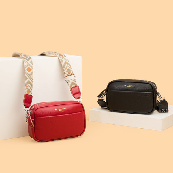 Sac à Bandoulière Vintage Cuir de Vache pour Téléphone Portable, Sacoche en Cuir Véritable, Accessoire à la Mode à Utilisation Quotidienne, Sacs à Main Portefeuille pour Femmes, Nouvelle Collection – Image 5