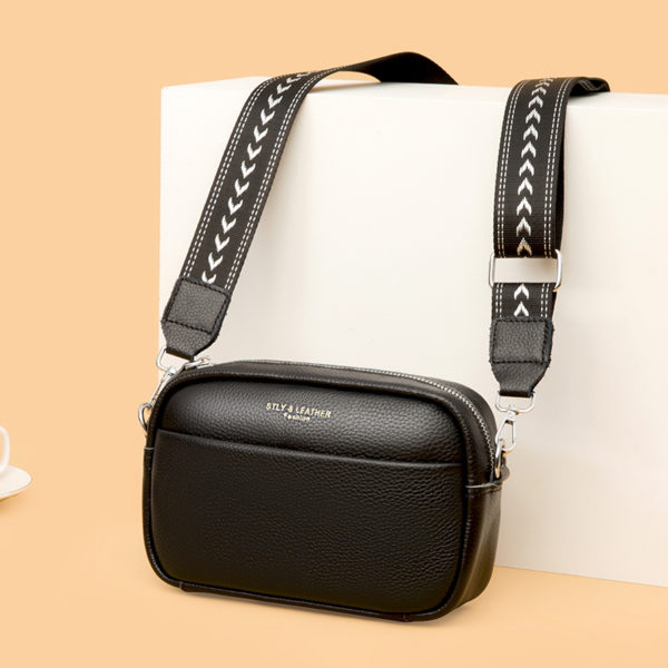 Sac à Bandoulière Vintage Cuir de Vache pour Téléphone Portable, Sacoche en Cuir Véritable, Accessoire à la Mode à Utilisation Quotidienne, Sacs à Main Portefeuille pour Femmes, Nouvelle Collection