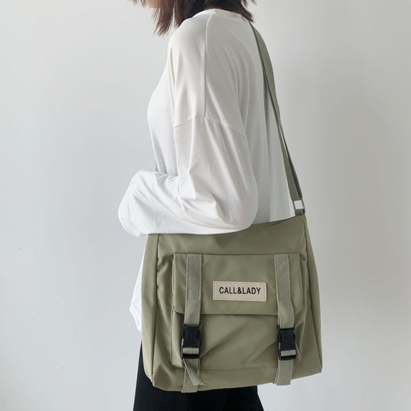 Sac bandouli re en nylon pour femmes sacoche japonaise simple sac cor en d tudiant sac 2