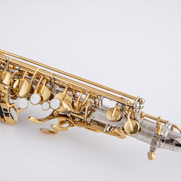Saxophone Alto A WO37 flambant neuf embout de Saxophone professionnel avec cl plaqu e Nickel avec 1
