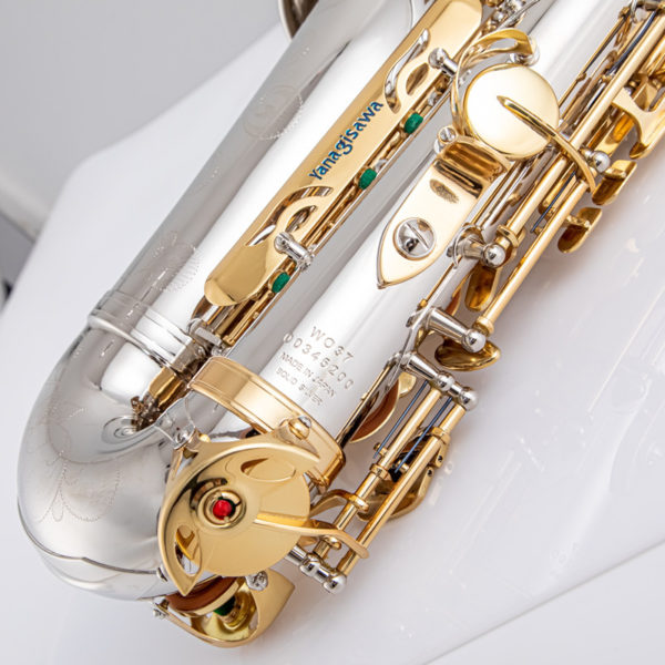 Saxophone Alto A WO37 flambant neuf embout de Saxophone professionnel avec cl plaqu e Nickel avec 4