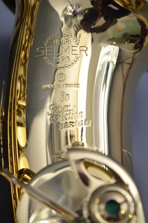 Saxophone Alto Eb professionnel de haute qualit Saxophone en laiton laqu or Instrument de musique avec