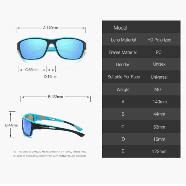 Shimano lunettes de soleil polaris es HD pour hommes et femmes sport de plein air mode 4