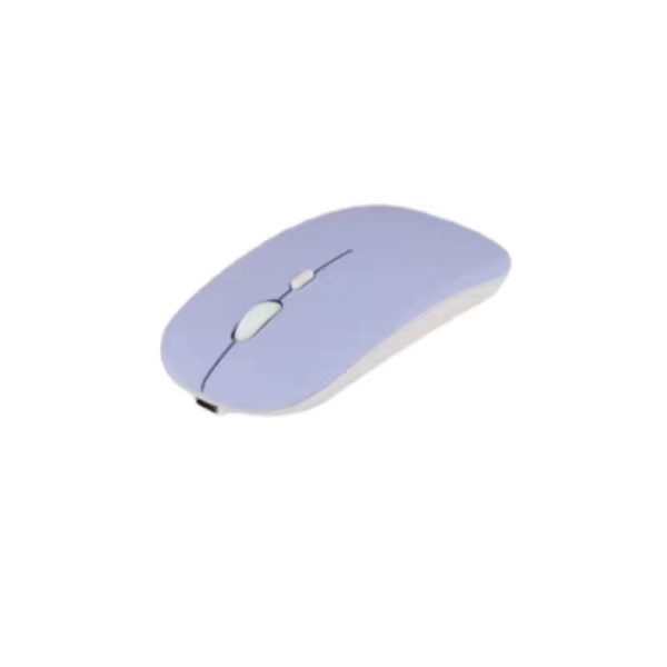 Souris Bluetooth sans Fil et Rechargeable Couleur Macaron pour PC, Accessoire avec Port USB pour Ordinateur Portable, Tablette, iPad, Mobile, Android, Windows, 2.4G – Image 5