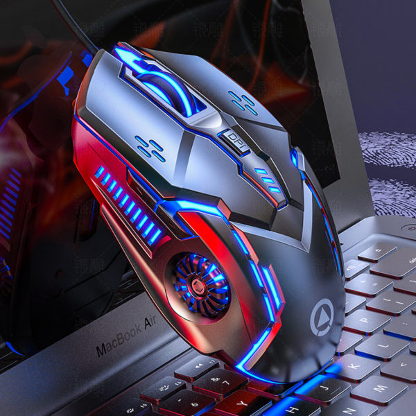 Souris Laser pour PC Gamer souris de jeu souris ergonomique avec LED r tro clair e