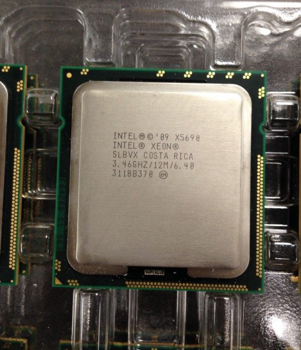 Utilis Intel Xeon X5690 LGA 1366 3 46GHz 6 4GT s 12MB 6 Core 1333MHz SLBVX 2