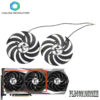Ventilateur de carte graphique, DC12V 0.40A 4Pin, pour MSI GeForce RTX 3060 RTX 3060 Ti RTX 3070 RTX 3080 3090 GAMING X TRIO – Image 2