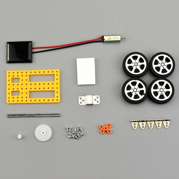Voiture solaire pour enfants jouet assembler soi m me Kit ducatif STEM Robot jouets projet scientifique 2