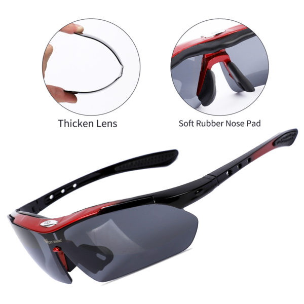 WEST BIKING lunettes de soleil pour hommes sport v lo de route montagne quitation Protection vtt 3