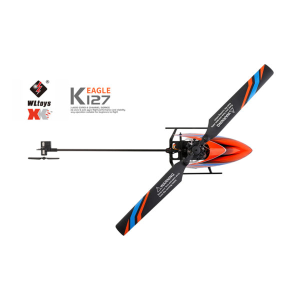 WLtoys h licopt re K127 K200 pour mise niveau 2 4Ghz 4CH 6 Aixs Gyroscope Flybarless 5