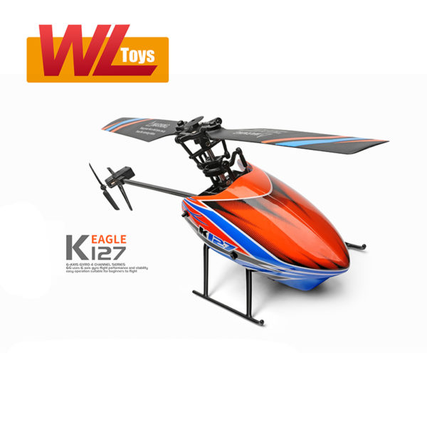 WLtoys h licopt re K127 K200 pour mise niveau 2 4Ghz 4CH 6 Aixs Gyroscope Flybarless