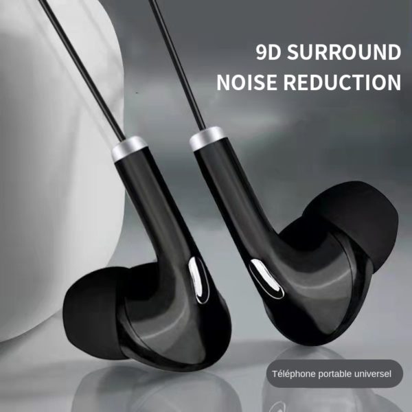 Écouteurs in-Ear D'à travers-Trou Universel in-Ear pour Apple Huawei 3.5 Interface Casque – Image 6